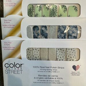 3 Color Street Sets (Under the stars, In Another Galaxy, Leaf of Faith)